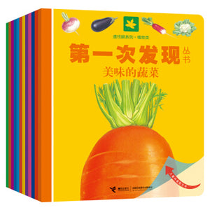 第一次发现丛书 透视眼系列 认知启蒙胶片书（套装共12册）First Discovery Series: Cognitive Development Books (Set of 12) (AU)